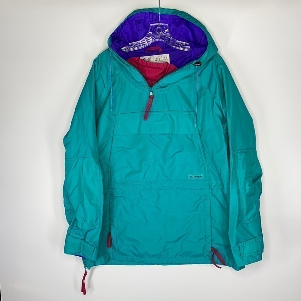 Vintage Columbia Radial Sleeve Pullover Jacket Men's Medium